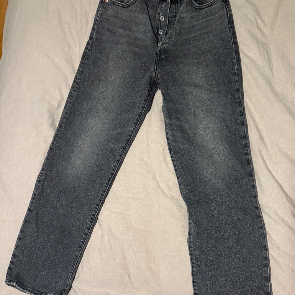 Levi's Black High Rise Jeans